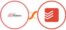 Zoho Analytics + Todoist Integration