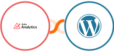 Zoho Analytics + WordPress Integration