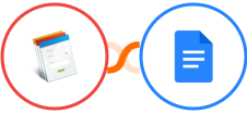Zoho Forms + Google Docs Integration