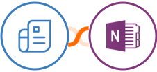 Zoho Invoice + OneNote Integration