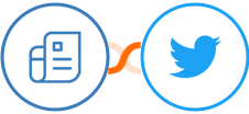 Zoho Invoice + Twitter (Legacy) Integration
