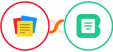 Zoho Notebook + Basin Integration