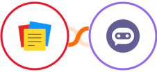 Zoho Notebook + Botstar Integration