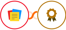 Zoho Notebook + CertifyMe Integration