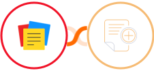 Zoho Notebook + DocsCloud Integration