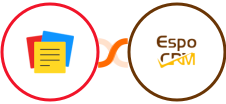 Zoho Notebook + EspoCRM Integration