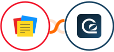 Zoho Notebook + GoSquared Integration