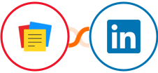 Zoho Notebook + LinkedIn Integration