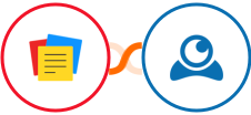 Zoho Notebook + LiveWebinar Integration