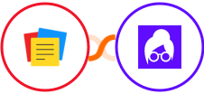 Zoho Notebook + Lusha Integration