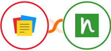 Zoho Notebook + naturalForms Integration