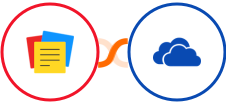 Zoho Notebook + OneDrive Integration