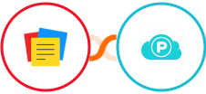 Zoho Notebook + pCloud Integration