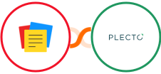 Zoho Notebook + Plecto Integration