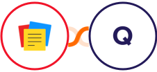 Zoho Notebook + Qwary Integration