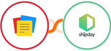 Zoho Notebook + Shipday Integration