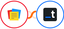 Zoho Notebook + Templated Integration