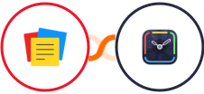 Zoho Notebook + Timing Integration