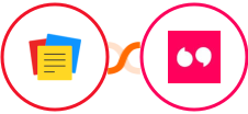 Zoho Notebook + Tolstoy Integration