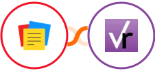 Zoho Notebook + VerticalResponse Integration