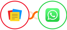 Zoho Notebook + WhatsApp Integration