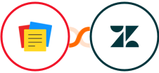 Zoho Notebook + Zendesk Integration