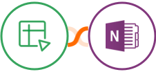 Zoho Sheet + OneNote Integration