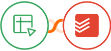Zoho Sheet + Todoist Integration