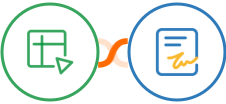 Zoho Sheet + Zoho Sign Integration