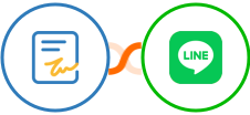 Zoho Sign + LINE Integration