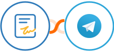 Zoho Sign + Telegram Integration