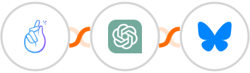 CompanyHub + ChatGPT + BlueSky Integration