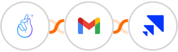 CompanyHub + Gmail + Saleshandy Integration