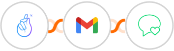 CompanyHub + Gmail + sms77 Integration
