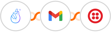 CompanyHub + Gmail + Twilio Integration