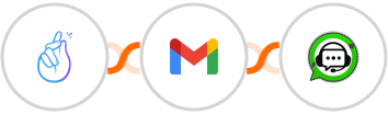 CompanyHub + Gmail + WhatsGrow Integration