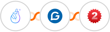 CompanyHub + Gravitec.net + 2Factor SMS Integration