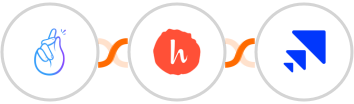CompanyHub + Handwrytten + Saleshandy Integration