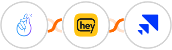 CompanyHub + Heymarket SMS + Saleshandy Integration