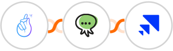 CompanyHub + Octopush SMS + Saleshandy Integration