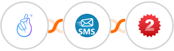 CompanyHub + sendSMS + 2Factor SMS Integration