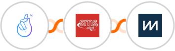 CompanyHub + SMS Alert + ChartMogul Integration