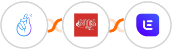 CompanyHub + SMS Alert + Lemlist Integration