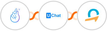 CompanyHub + UChat + Quentn Integration