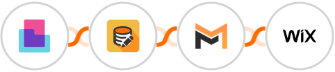 Content Snare + Data Modifier + Mailifier + Wix Integration
