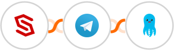 ConvertCreator + Telegram + Builderall Mailingboss Integration