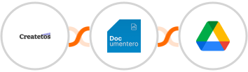 Createtos + Documentero + Google Drive Integration