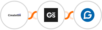 Createtos + GitScrum   + Gravitec.net Integration