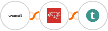 Createtos + SMS Alert + Teachable Integration