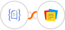 Crove + Zoho Notebook Integration
